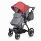 Carucior transformabil 3 in 1 Coccolle Ambra Syrah Red 2021