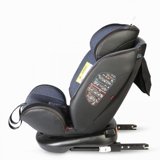 Scaun auto rotativ cu Isofix grupa 0-36 kg Coccolle Nova Jeans