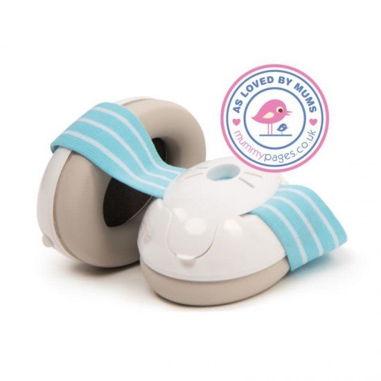 Casti antifonice pentru bebelusi Alpine Muffy Baby Blue ALP24944