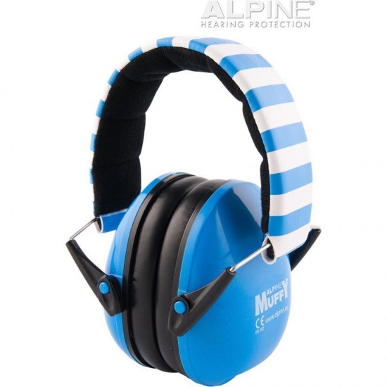 Casti antifonice pentru copii Alpine Muffy Blue ALP22780