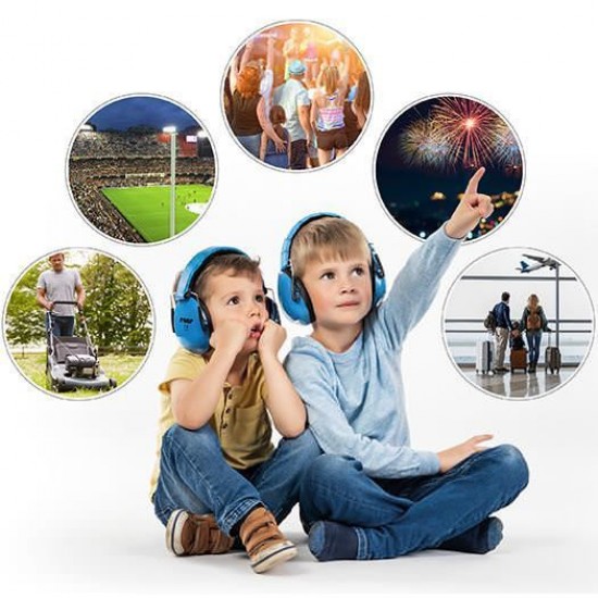 Casti antifonice pentru copii REER SilentGuard Kids Boy 53083