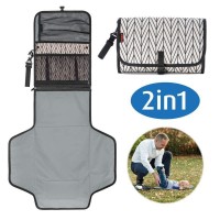 Geanta pentru scutece cu salteluta pentru schimbat scutecul bebelusului Reer Clip&Go Cluch 84092