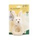 Jucarie Iepuras pentru dentitie din bumbac organic Grunspecht 619-00