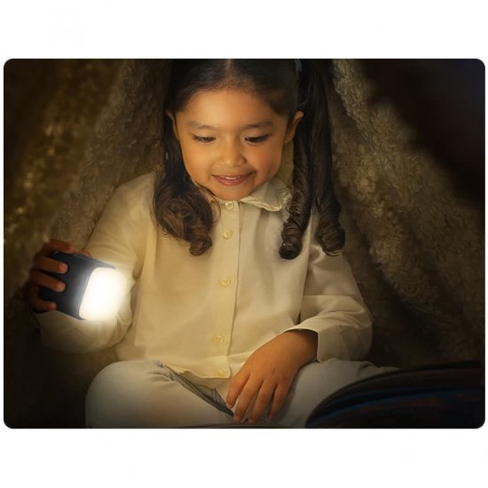 Lampa de veghe 2 in 1 cu LED-uri gri Reer 52141