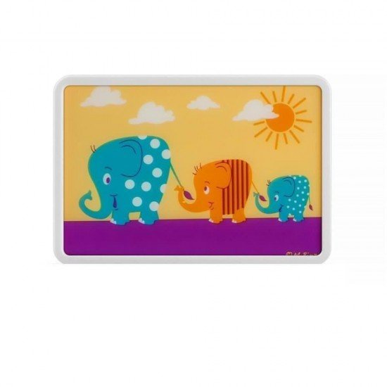 Lampa de veghe cu led si senzor de lumina BabyLight Basic Elefant REER 5273