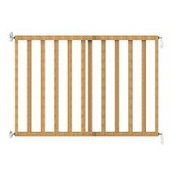 Poarta de siguranta extensibila Noma, 64 – 100 cm, lemn natur, N93729