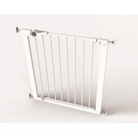 Poarta de siguranta Noma Easy Fit, presiune, 75-82 cm, metal alb, N93439