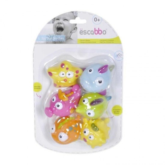 Set 6 jucarii de baie Lumea Subacvatica Escabbo