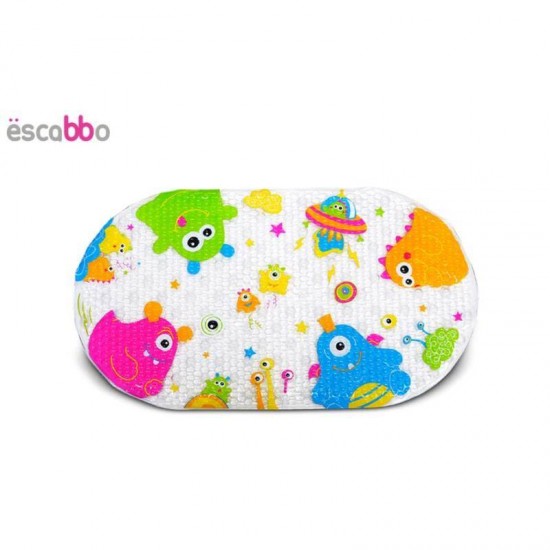 Set covoras si 3 jucarii de baie Monstruleti ESCABBO 37025