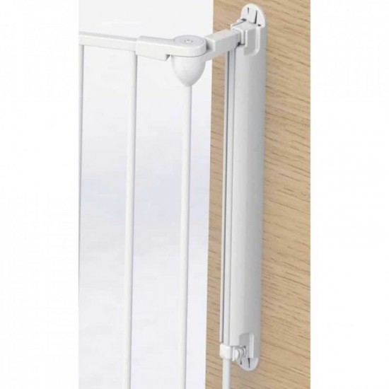 Tarc de joaca hexagonal modular cu saltea Noma, metal alb N94023