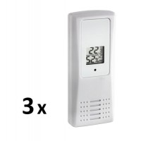 Termo-Higrometru cu 3 senzori wireless TFA 30.3054.10 