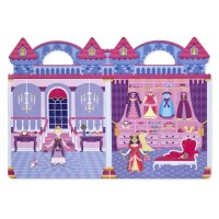 Abtibilduri pufoase Printese Melissa and Doug