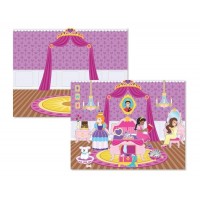 Abtibilduri reutilizabile Castelul printesei Melissa and Doug