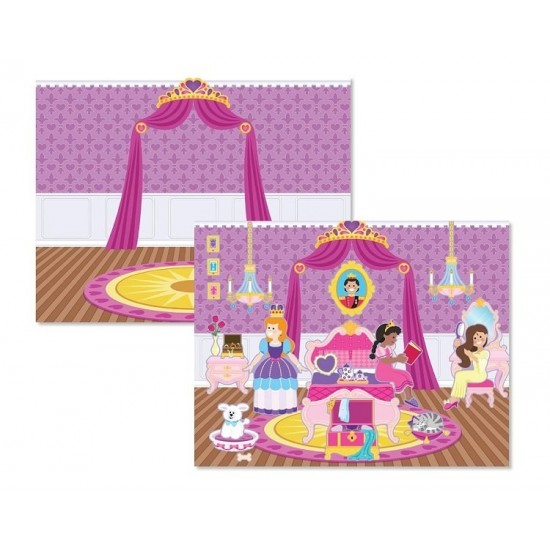 Abtibilduri reutilizabile Castelul printesei Melissa and Doug