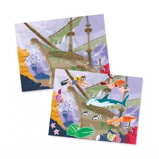 Abtibilduri reutilizabile Viata acvatica