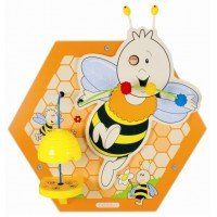 Aplicatie de perete Albinuta harnica - Beleduc