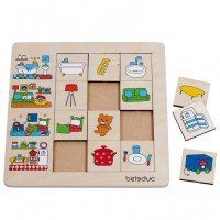 Joc asociere si sortare - Casa noastra