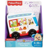 Autobuzul cu lumini si sunete Laugh and Learn - Fisher Price