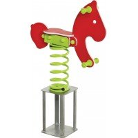 Balansoar pe arcuri HDPE ponei cu prindere in beton