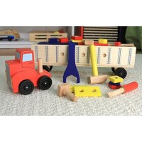 Banc de lucru mobil Camion cu unelte Melissa and Doug