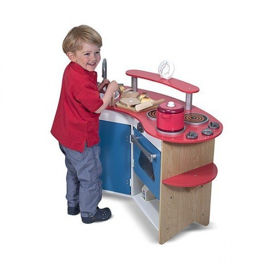 Bucatarie de joaca din lemn Coltul bucatarului