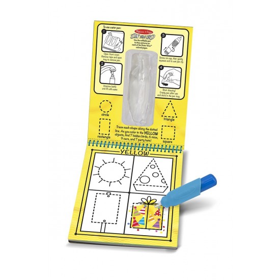 Carnet Apa magica Forme si culori - Melissa and Doug