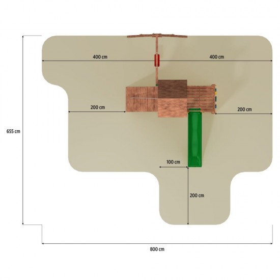 Complex de joaca Fungoo Carol 3