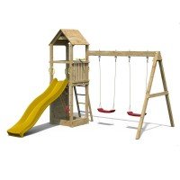 Complex joaca din lemn Fungoo Flappi