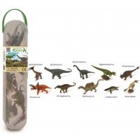 Cutie cu 10 minifigurine Dinozauri set 2