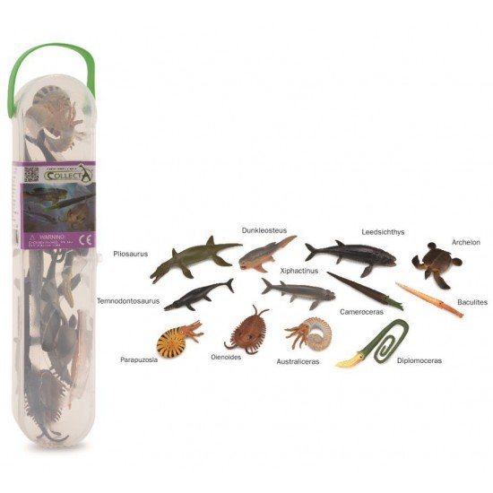 Cutie cu 12 minifigurine Animale marine preistorice