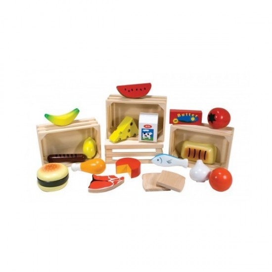 Set de joaca Miniland - Grupe de Alimente