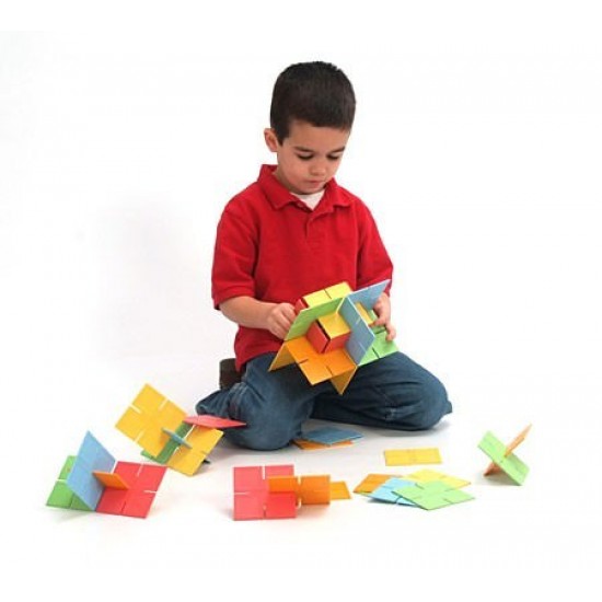 Joc de constructie Patrate DADO Original - Fat Brain Toys