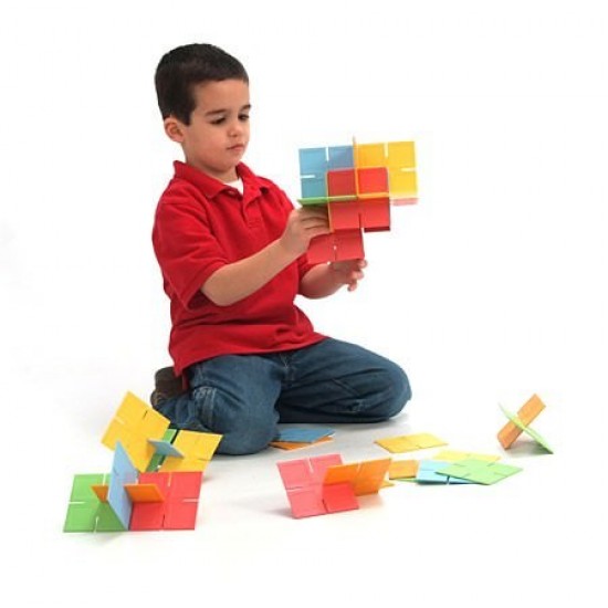 Joc de constructie Patrate DADO Original - Fat Brain Toys