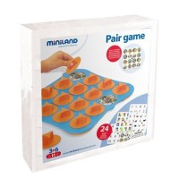 Joc de memorie 24 activitati cu 4 table de joc  Miniland