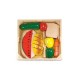 Set din lemn alimente de feliat Melissa and Doug
