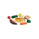 Set din lemn alimente de feliat Melissa and Doug