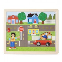 Joc magnetic Melissa and Doug - Potriveste piesele