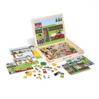 Joc magnetic Melissa and Doug - Potriveste piesele