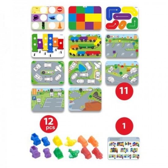 Joc matematica pe roti - Miniland