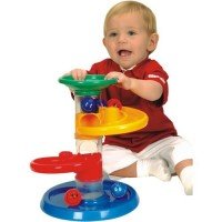 Jucarie cursa cu bile pentru bebelusi - Miniland