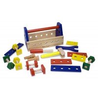 Ladita din lemn cu unelte Melissa and Doug