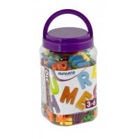 Litere mari magnetice Miniland 310 bucati