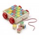 Carucior cu cuburi ABC Melissa and Doug