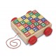 Carucior cu cuburi ABC Melissa and Doug