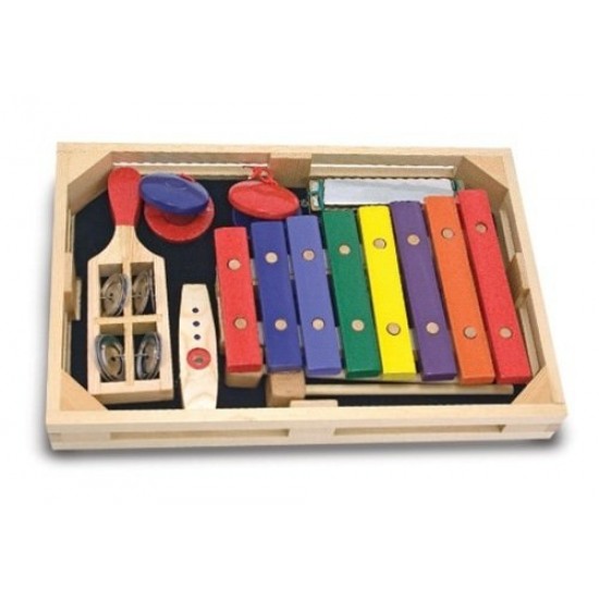 Set instrumente muzicale incepatori Melissa & Doug