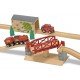  Set Trenulet din lemn cu pod pivotant Melissa&Doug