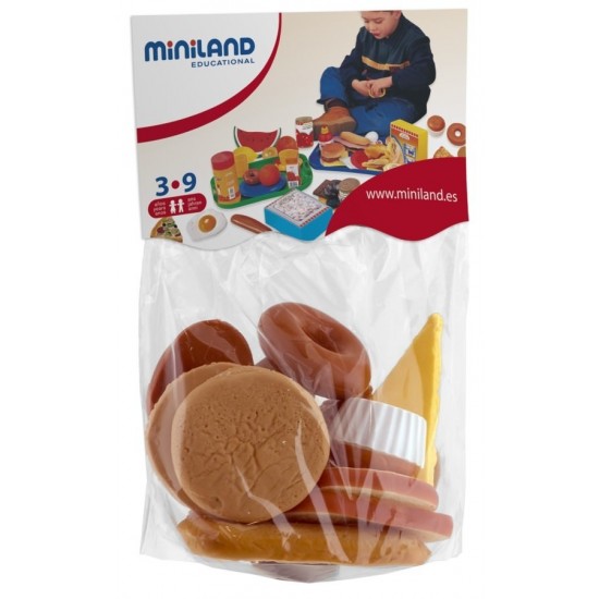 Produse de cofetarie set de 15 figurine - Miniland