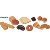 Produse de cofetarie set de 15 figurine - Miniland