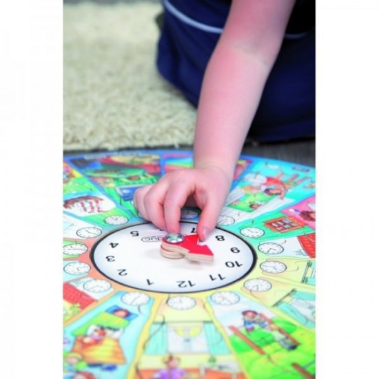 Puzzle circular Invata ceasul Beleduc 48 piese