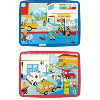 Puzzle Codul rutier Miniland 56 piese